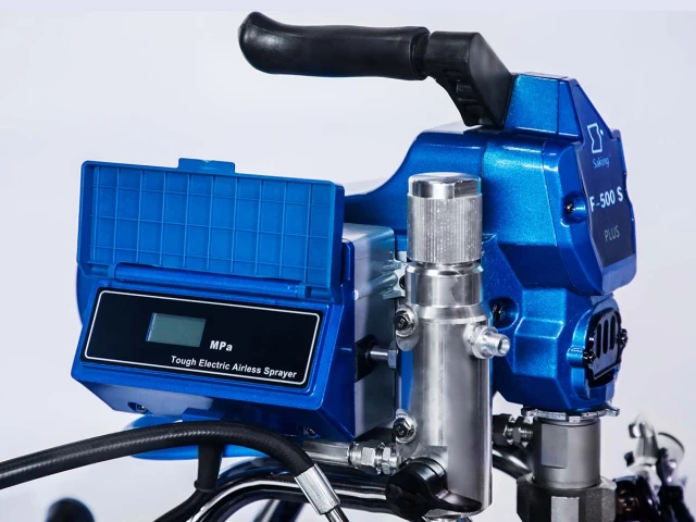 Saking F-500S Airless Sprayer Machine panel
