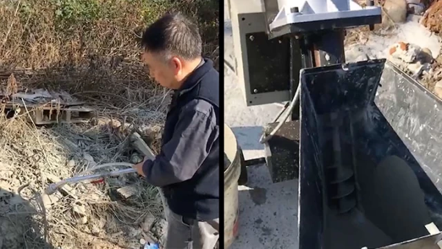 F-180 Electric Cement Grouting Machine - Spraying Video