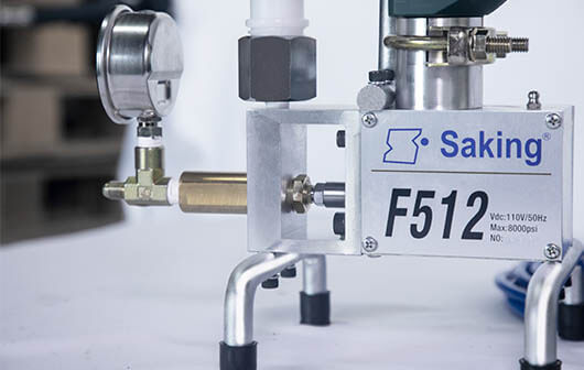 F 512 High Pressure Grouting Machine Saking Trusted Leak Proofing